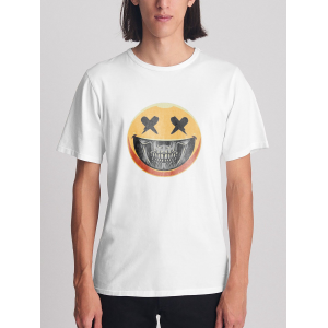 Tricou Skull in a smiley face
